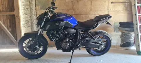Yamaha Mt07 reprogrammé chez Charente Reprog