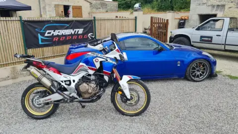 Honda CRF 1000L Africa Twin Adventure Sports reprogrammé chez Charente Reprog